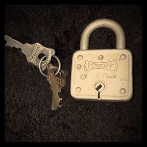 Vintage Master padlock